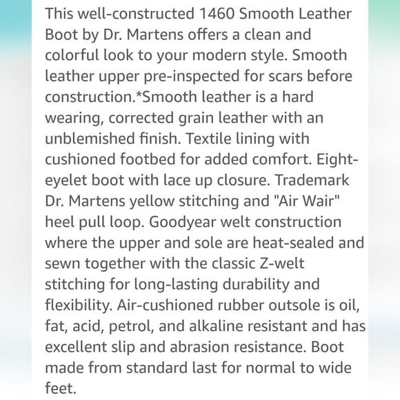 Dr. Martens 1460 Smooth Leather Boot- Clash Pink Smooth - Picture 6 of 11